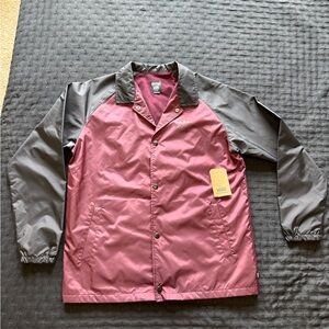 Harry Potter x Vans Burgundy & Black Coach Jacket NWT
